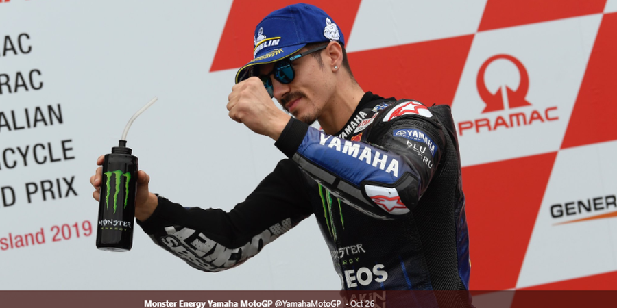 Hasil MotoGP Malaysia 2019 - Maverick Vinales Juara, Marquez Runner-Up