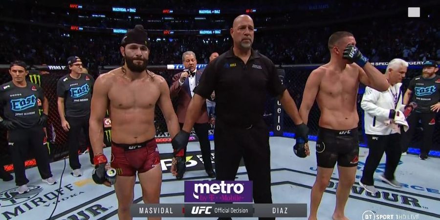 Nate Diaz Menilai Rematchnya Kontra Masvidal Tak Akan Direstui UFC