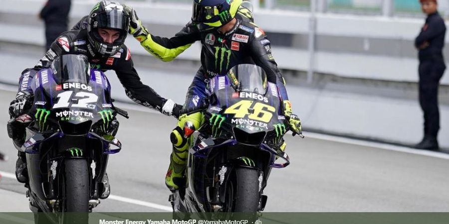 Cerita Valentino Rossi Kehilangan Podium Gara-gara Dovizioso