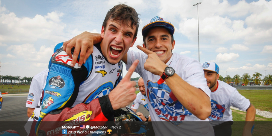 Alex Marquez Merasa Tak Nyaman Jadi Rekan Setim Marc Marquez