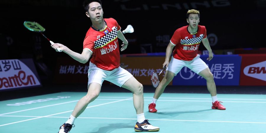 Fuzhou China Open 2019 - Marcus/Kevin Ungkap Rahasia Lolos Babak Ke-2 meski Sedang Flu