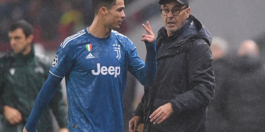 Tumbang dari Lyon, Maurizio Sarri Bingung Pemain Juventus Tak Terapkan Taktik Seperti Saat Latihan