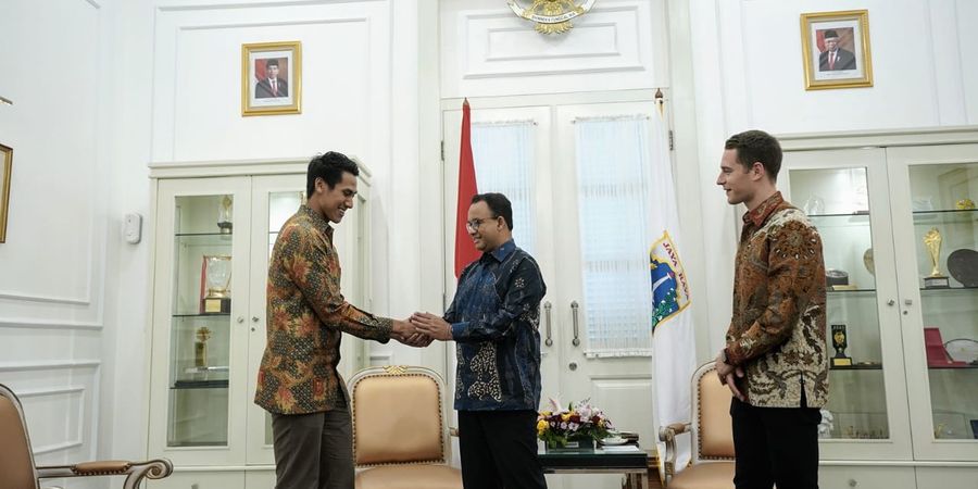 Sean Gelael Temui Anies Baswedan untuk Bahas Jakarta E-Prix