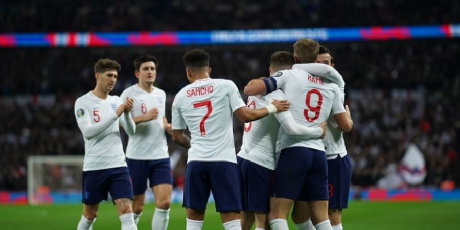 Hasil Kualifikasi Euro 2020 - Hat-trick Gol dan Assist, Warnai Pertandingan Ke-1000 Inggris