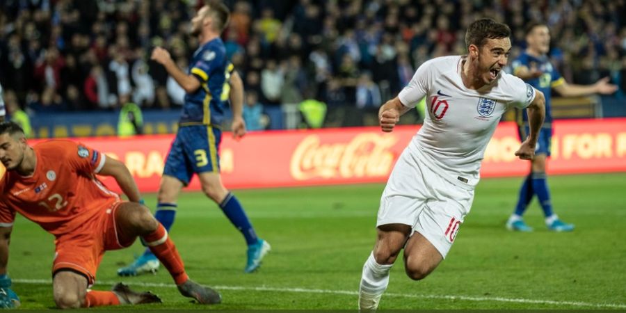 Kosovo Vs Inggris - The Three Lions Sementara Unggul 1-0 di Babak I