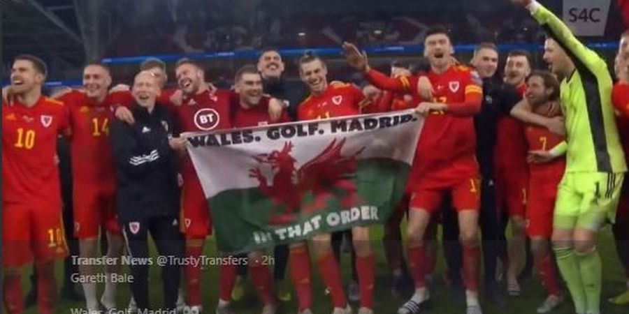 Bawa Wales Lolos, Bale Kibarkan Bendera yang Sindir Real Madrid