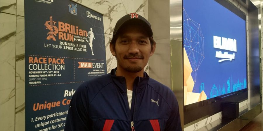 Ikut BRILian Run 2019 Surabaya Series, Ibnu Jamil Akan Jajal Lari 10K