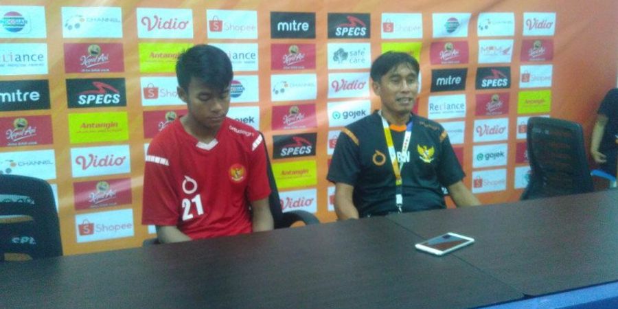 Indonesia Gagal Ke Final ASFC 2019, Ini Permintaan Maaf Pelatih