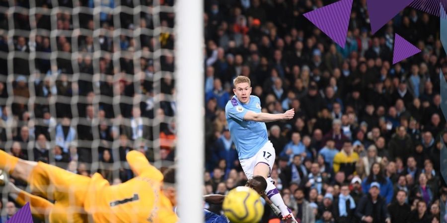 Babak I Liga Inggris - Lakukan Comeback, Man City Sementara Unggul 2-1