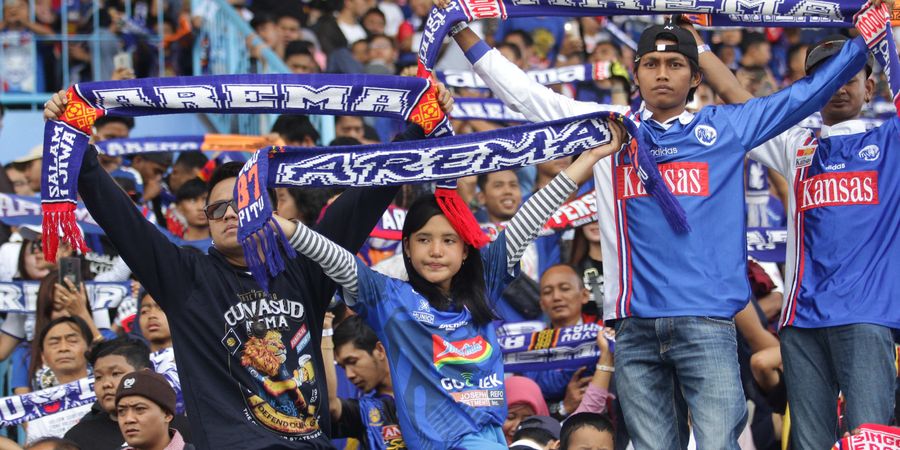 Ngeyel Nonton Arema FC Lawan Persik, 50 Oknum Aremania Diringkus Polisi