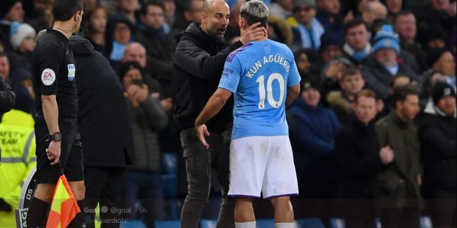 Guardiola Khawatir dengan Cedera Buruk yang Dialami Sergio Aguero