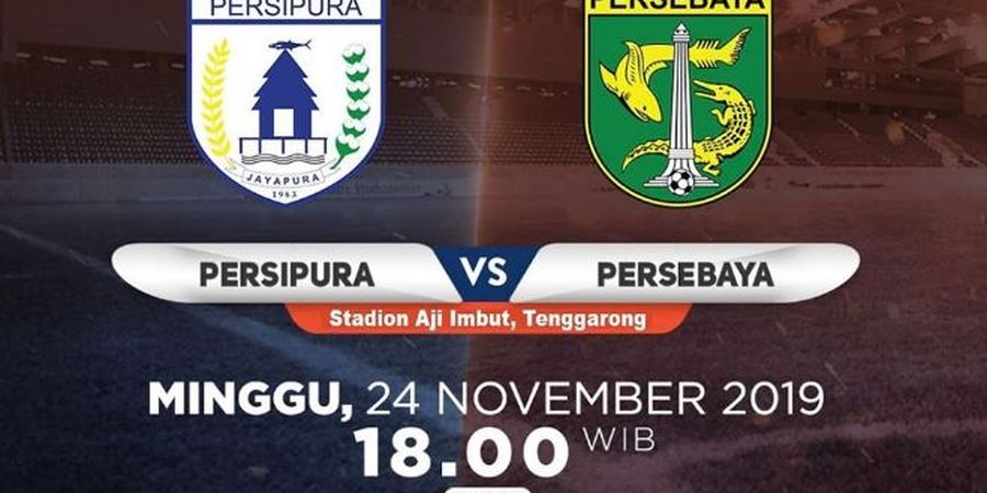 Link Live Streaming Persipura Vs Persebaya, Bajul Ijo Targetkan Satu Poin