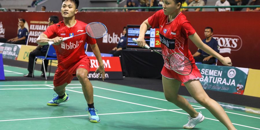 Hasil PBSI Home Tournament - Akbar/Winny Menang Telak Atas Teges/Indah