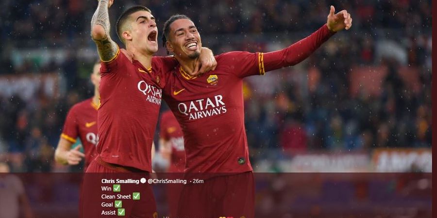 Hasil Lengkap dan Klasemen Liga Italia - Penampilan Memukau Smalling hingga Kemenangan Dramatis Lazio