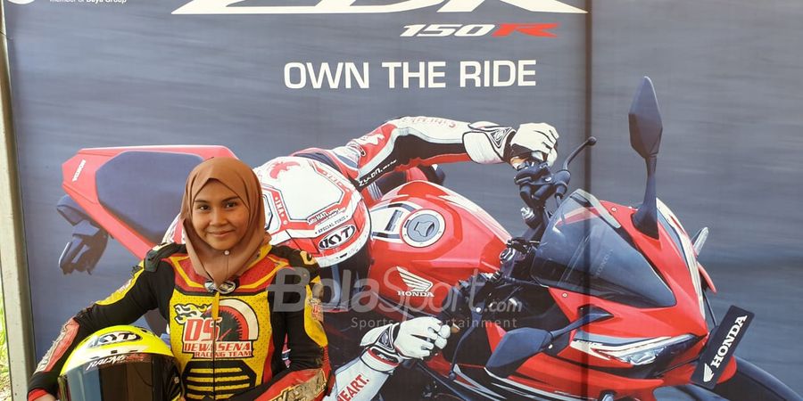 Fisichella, Pembalap Wanita Indonesia Bahunya Copot dan Juara Honda Dream Cup 2019