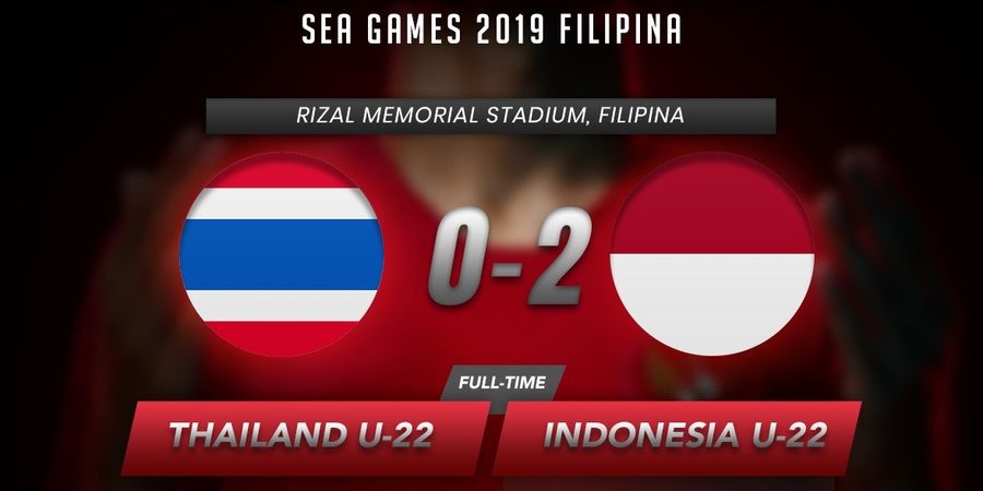 Langka, Indonesia Raih Kemenangan Ke-2 atas Thailand Sepanjang Sejarah SEA Games