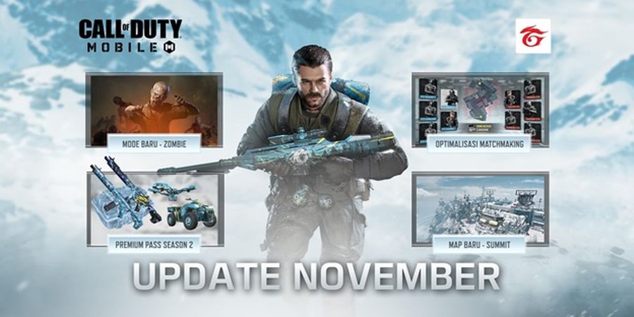 Update November, Call of Duty®: Mobile - Garena Hadirkan Mode, Karakter, dan Map Baru