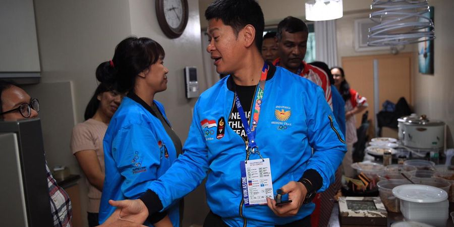 SEA Games 2019 - Komite Olimpiade Indonesia Buka Dapur Umum untuk Kontingen, Ofisial, dan Media di Manila