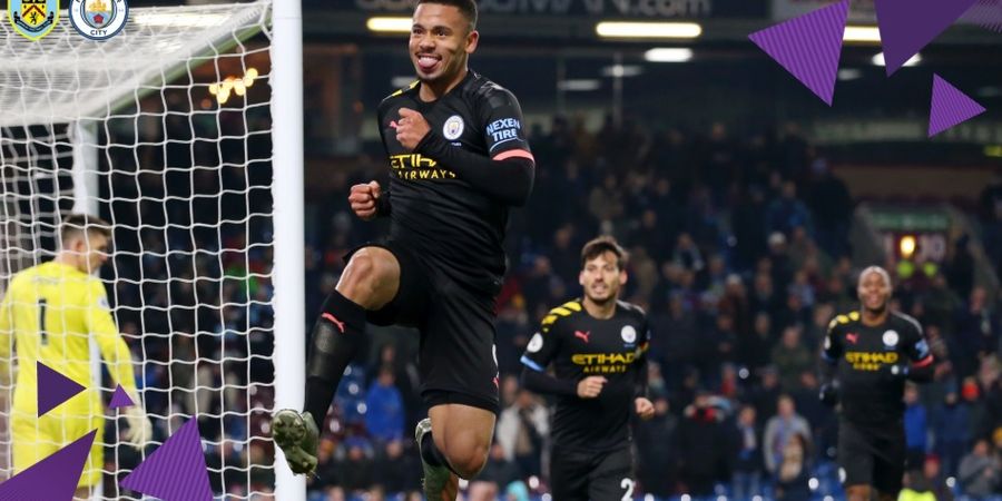 Hasil Liga Inggris - Bantai Burnley, Man City Pangkas Jarak dengan Liverpool