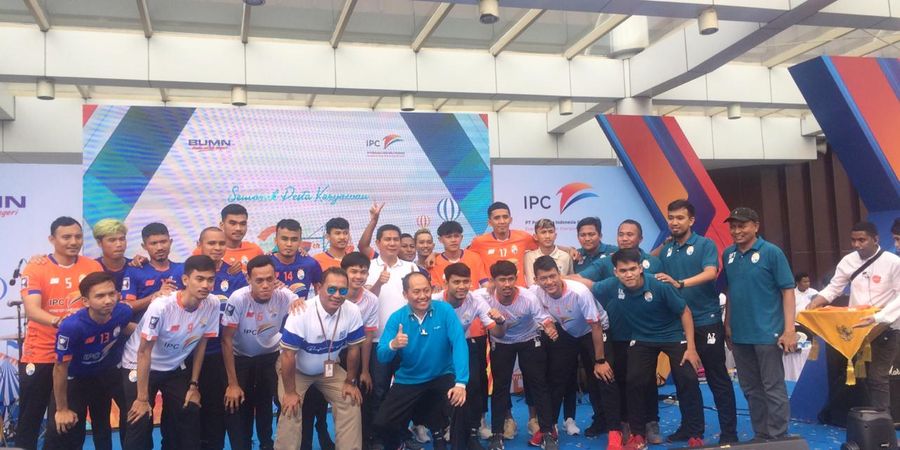 Launching Tim, IPC Pelindo II Yakin Buat Kejutan di Pro Futsal League 2020