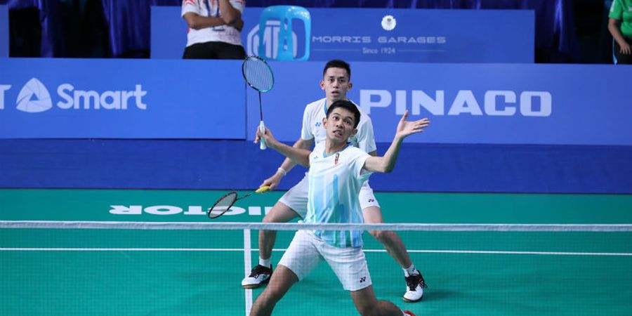 SEA Games 2019 - Fajar/Rian Minta Maaf  Setelah Tersisih pada 8 Besar