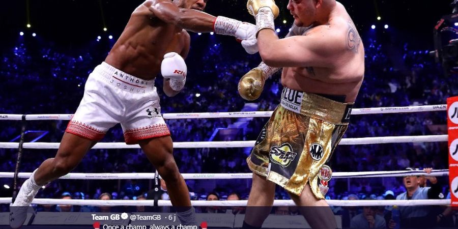 Anthony Joshua Sebut Oleksandr Usyk adalah Sosok Petinju Hebat