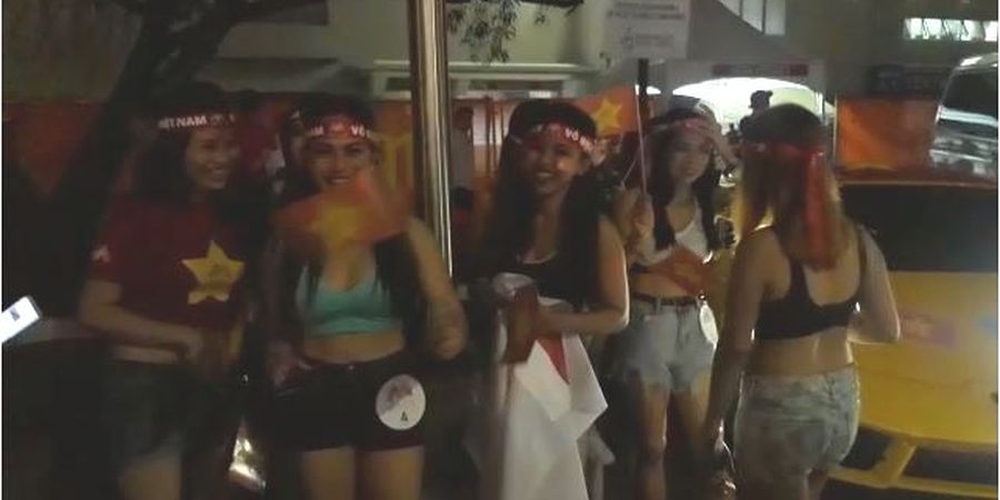 Jelang Final SEA Games, Mobil Mewah hingga Wanita Seksi dan Cantik Pendukung Vietnam