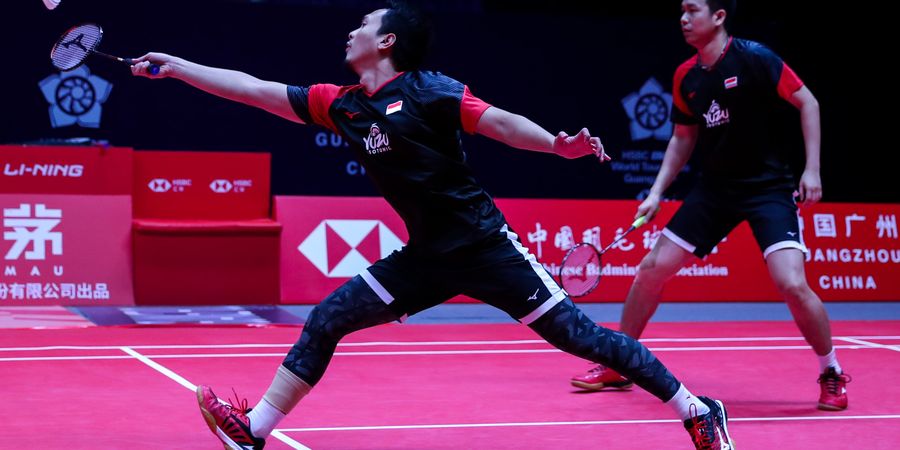 Hasil BWF World Tour Finals 2019 - Menang, Ahsan/Hendra Rebut Trofi Finals Ke-3