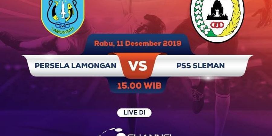 Link Live Streaming Persela Lamongan Vs PSS Sleman,  Pekan Ke-32 Liga 1 2019