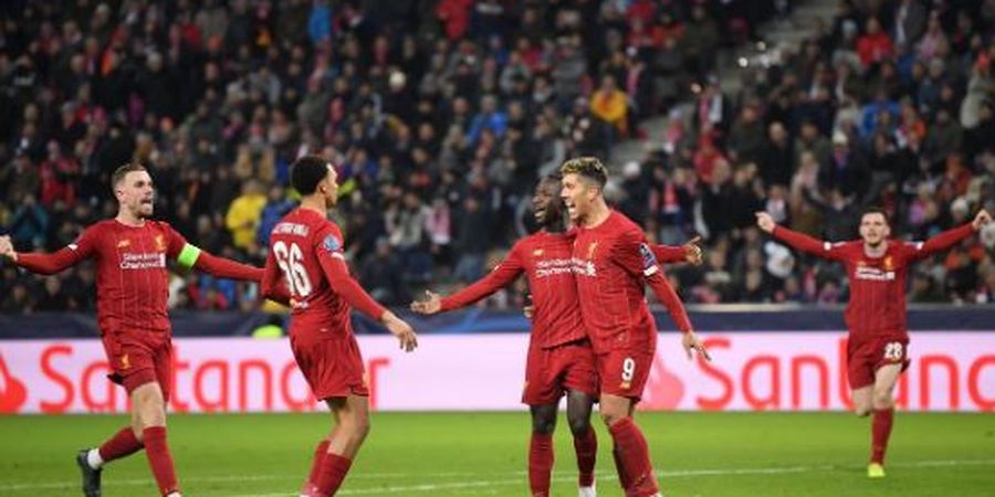 Hasil Liga Champions - Cetak 2 Gol dalam 100 Detik, Liverpool Lolos ke 16 Besar