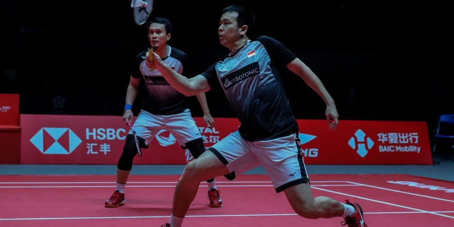 Pernah Terlibat Laga Tak Biasa, Ahsan/Hendra Waspadai Pasangan China ini