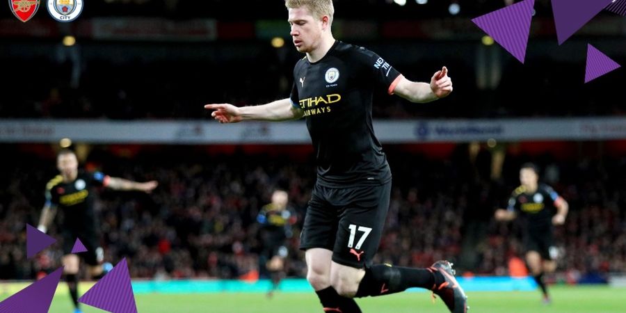 Kevin De Bruyne Buktikan Diri sebagai Raja Lini Tengah di Liga Inggris