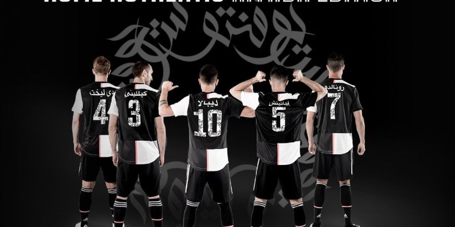 Juventus Kenakan Jersey Spesial Bernuansa Arab di Piala Super Italia