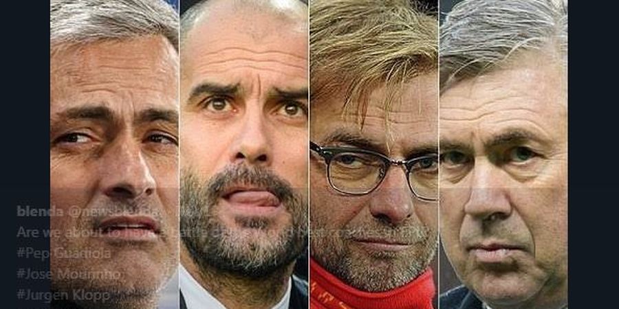 Plus Ancelotti dan Mourinho, Liga Inggris Kini Punya 4 Pelatih Juara Liga Champions