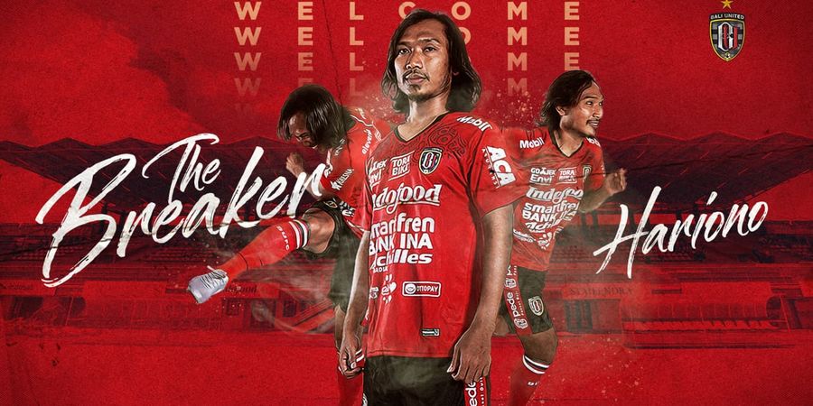 Rekap Transfer Bali United - Hariono dan Gavin Datang, 3 Pilar Hengkang