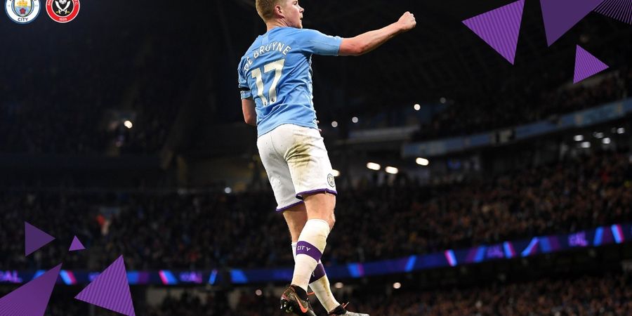 Hasil Liga Inggris - 75% Tembakan Ngawur, Manchester City Menang 2-0