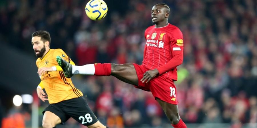 Liverpool Vs Wolves -  Sadio Mane Bawa The Reds Unggul 1-0 di Babak I