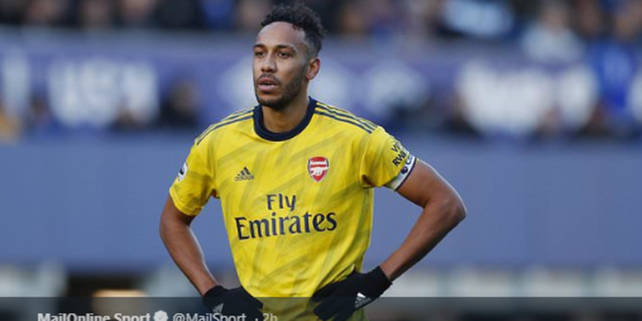 Diincar Chelsea, Aubameyang Belum Bahas Kontrak Baru dengan Arsenal