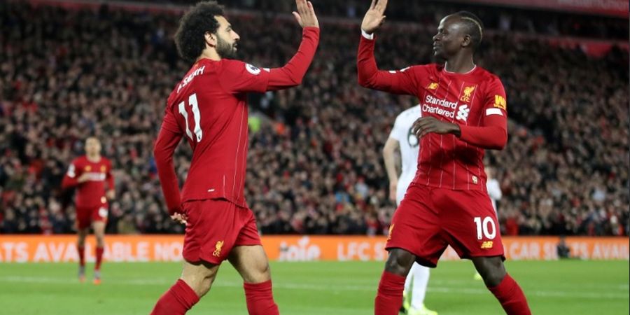 Hasil Liga Inggris - Salah dan Mane Bawa Liverpool Taklukkan Sheffield