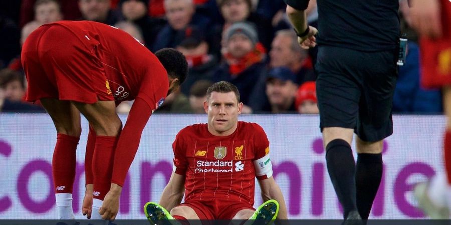 Cedera Serius, James Milner Perpanjang Daftar Pemain Liverpool yang Absen