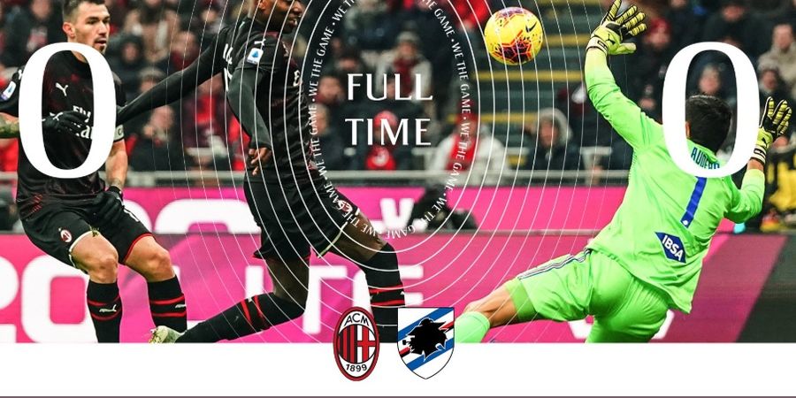 Hasil Liga Italia - Zlatan Ibrahimovic Debut, AC Milan Main Imbang