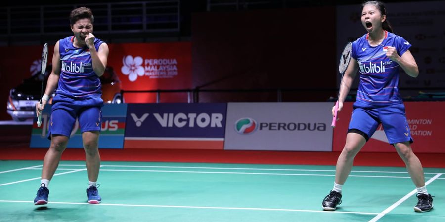 Hasil Malaysia Masters 2020 - Menangi Duel Ketat, Greysia/Apriyani ke Semifinal