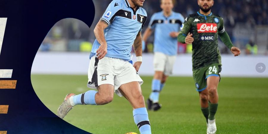 Hasil Liga Italia - Immobile Bawa Lazio Cetak Sejarah Usai Kalahkan Napoli