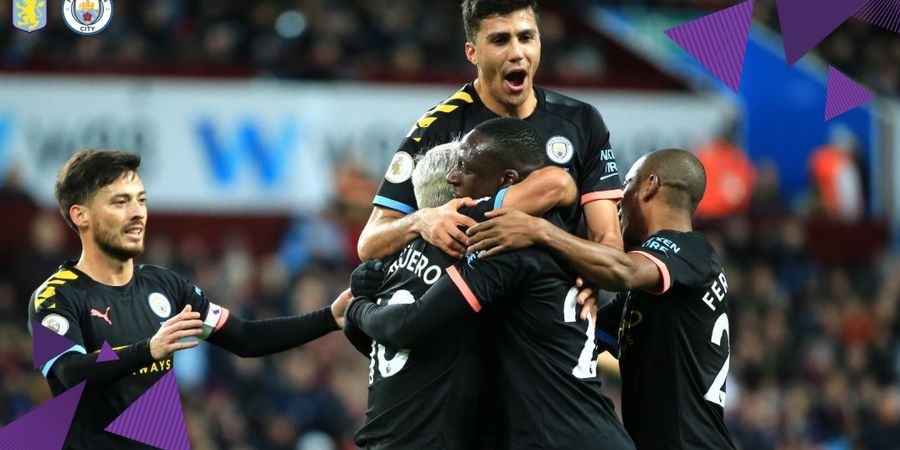 Babak I Liga Inggris - The Citizens Unggul Telak 4-0 atas Aston Villa