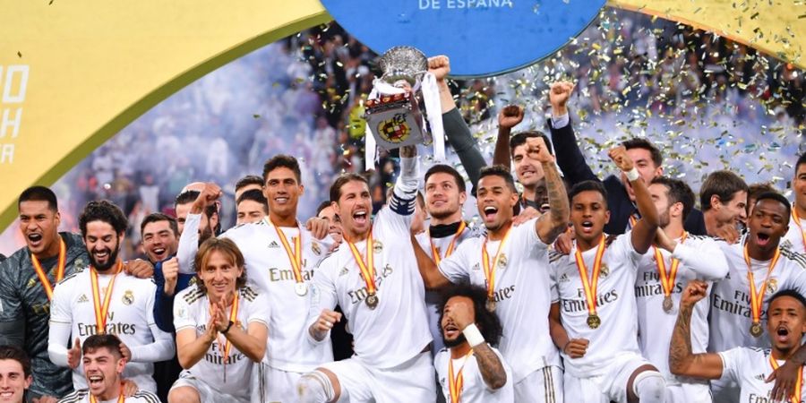 Juara Piala Super Spanyol, Pemain Real Madrid Dapat Bonus Setara 150 Motor Matic