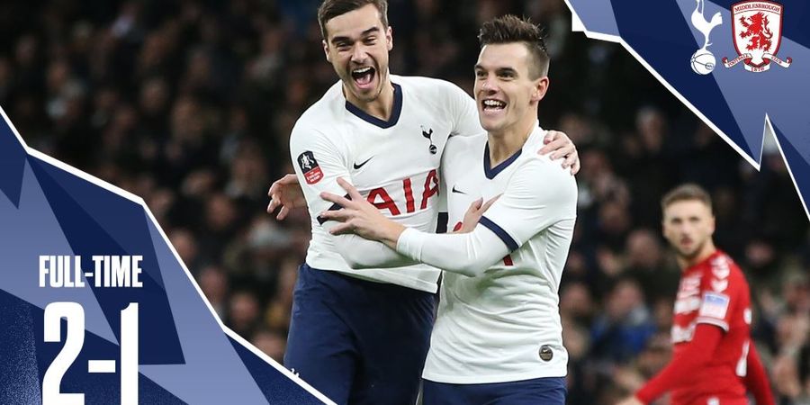 Hasil Lengkap Piala FA, Tottenham Lolos ke Babak 32 Besar