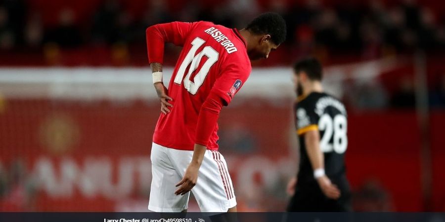 Marcus Rashford Sempat Dipaksa Bermain Saat Cedera karena Tunggu Lingard Bersiap