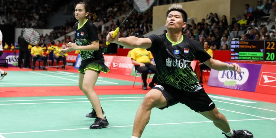 Hasil Indonesia Masters 2020 - Praveen/Melati Tersisih, Ganda Campuran Indonesia Habis