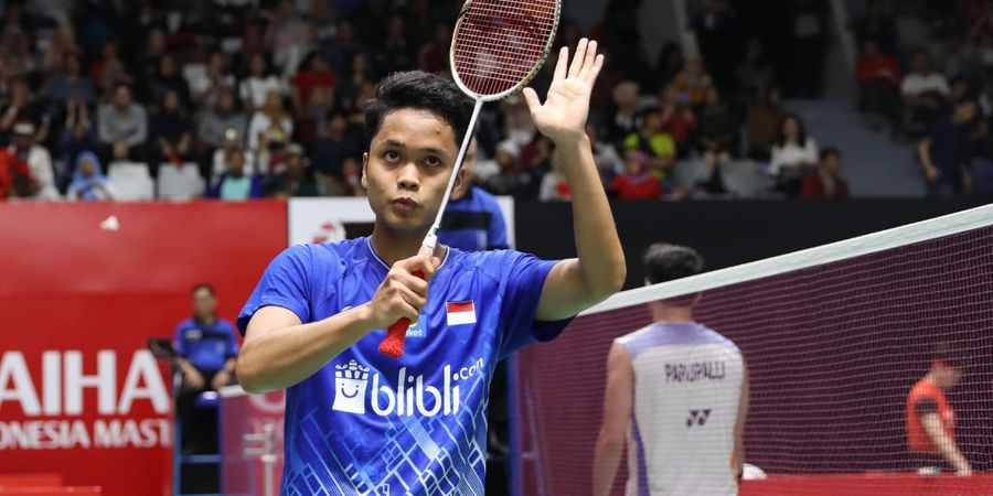 Indonesia Masters 2020 - Anthony: Tak Ada Momota, Persaingan Tetap Sengit