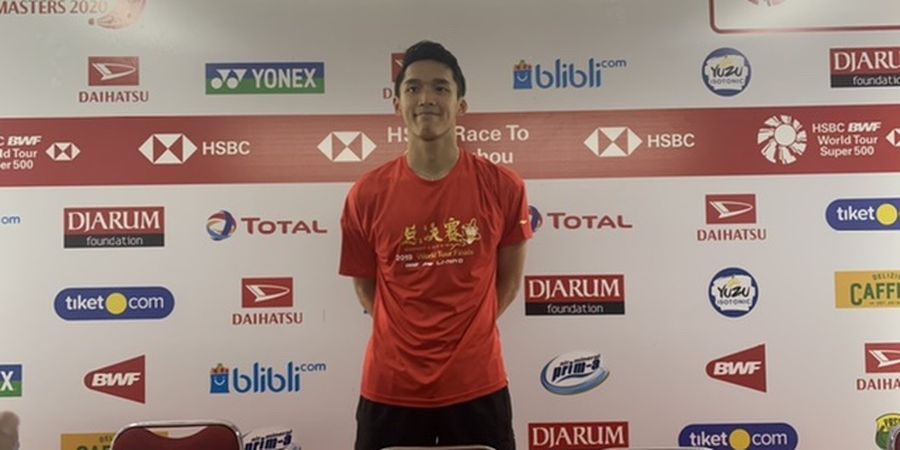 Indonesia Masters 2020 - Jonatan Christie Manfaatkan Kegugupan Lawan